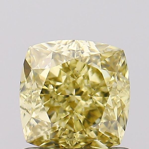 1.03 carat,  colour, VS2 clarity, Cushion shape, Lab Grown Diamond.