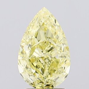 2.6 carat,  colour, VS1 clarity, Pear shape, Lab Grown Diamond.