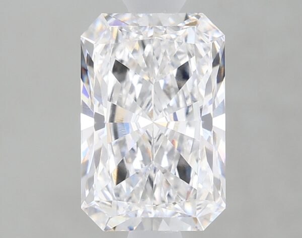 1.62 carat, E colour, VVS2 clarity, Radiant shape, Lab Grown Diamond.