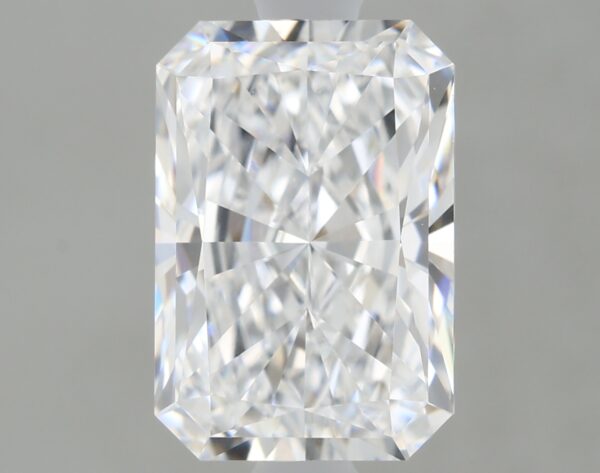 1.64 carat, D colour, VVS2 clarity, Radiant shape, Lab Grown Diamond.