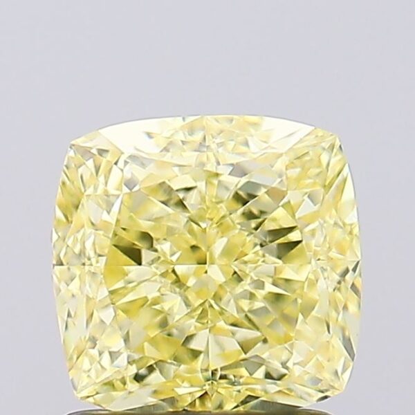 1.59 carat,  colour, VVS2 clarity, Cushion shape, Lab Grown Diamond.