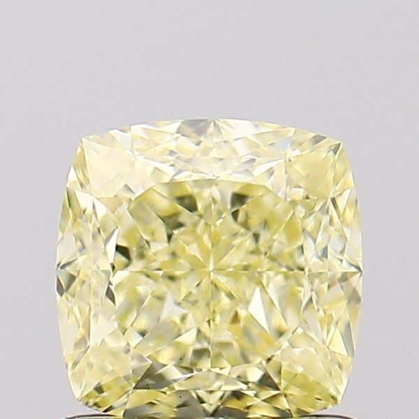 1.13 carat,  colour, VS1 clarity, Cushion shape, Lab Grown Diamond.