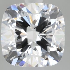 1.72 carat, E colour, VVS2 clarity, Cushion shape, Lab Grown Diamond.