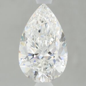 1.62 carat, E colour, VVS2 clarity, Pear shape, Lab Grown Diamond.