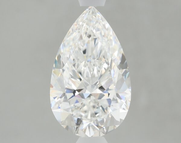 1.62 carat, E colour, VVS2 clarity, Pear shape, Lab Grown Diamond.