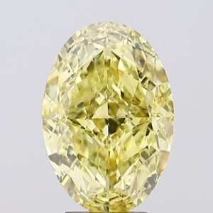 5.64 carat,  colour, VS2 clarity, Oval shape, Lab Grown Diamond.