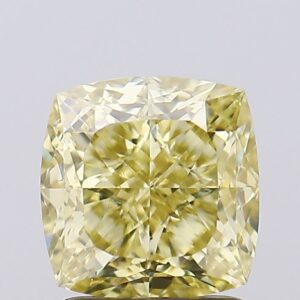 2.09 carat,  colour, VS1 clarity, Cushion shape, Lab Grown Diamond.