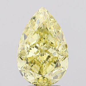 3.57 carat,  colour, VS1 clarity, Pear shape, Lab Grown Diamond.