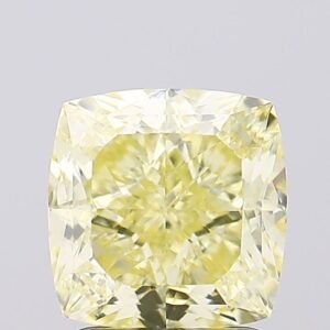 2.5 carat,  colour, VVS2 clarity, Cushion shape, Lab Grown Diamond.