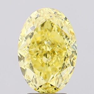 4.11 carat,  colour, VVS2 clarity, Oval shape, Lab Grown Diamond.