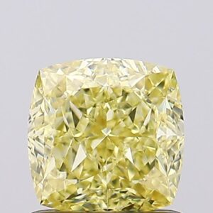 1.19 carat,  colour, VS1 clarity, Cushion shape, Lab Grown Diamond.