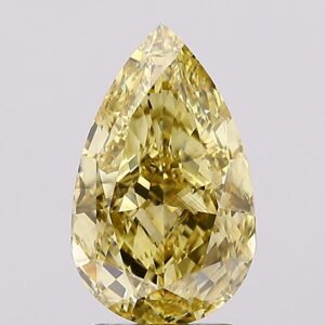 2.6 carat,  colour, VS2 clarity, Pear shape, Lab Grown Diamond.