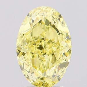 3.07 carat,  colour, VS2 clarity, Oval shape, Lab Grown Diamond.