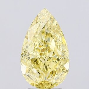 2.86 carat,  colour, VS1 clarity, Pear shape, Lab Grown Diamond.
