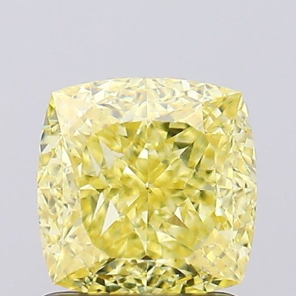 1.7 carat,  colour, VS1 clarity, Cushion shape, Lab Grown Diamond.