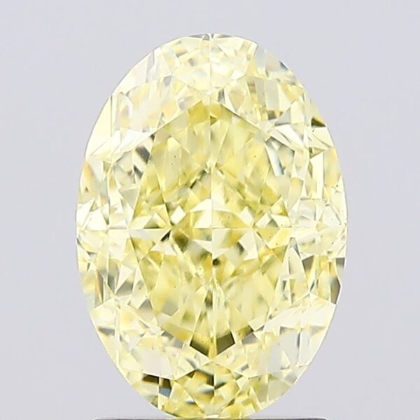 2.01 carat,  colour, VS2 clarity, Oval shape, Lab Grown Diamond.