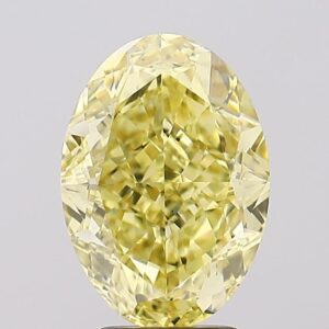 4.09 carat,  colour, VS1 clarity, Oval shape, Lab Grown Diamond.