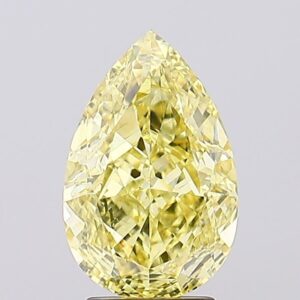 3.53 carat,  colour, VS1 clarity, Pear shape, Lab Grown Diamond.
