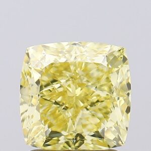 2.09 carat,  colour, VVS2 clarity, Cushion shape, Lab Grown Diamond.