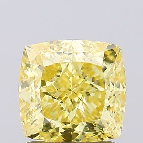 1.81 carat,  colour, VS2 clarity, Cushion shape, Lab Grown Diamond.