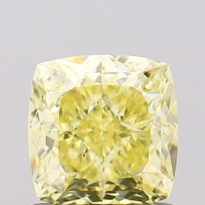 1.12 carat,  colour, VS1 clarity, Cushion shape, Lab Grown Diamond.