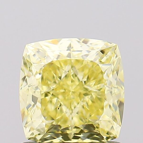1.12 carat,  colour, VS1 clarity, Cushion shape, Lab Grown Diamond.