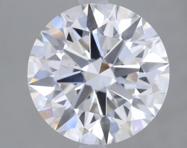 4.58 carat, F colour, VS2 clarity, Round shape, Lab Grown Diamond.