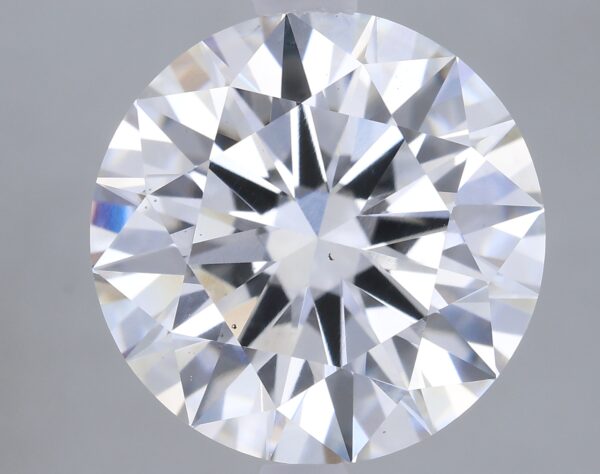 3.2 carat, F colour, VS2 clarity, Round shape, Lab Grown Diamond.