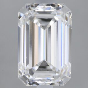 2.07 carat, D colour, VS1 clarity, Emerald shape, Lab Grown Diamond.