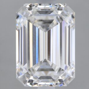 2.02 carat, E colour, VVS2 clarity, Emerald shape, Lab Grown Diamond.