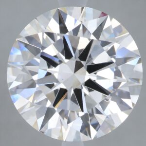 5.03 carat, G colour, VS1 clarity, Round shape, Lab Grown Diamond.
