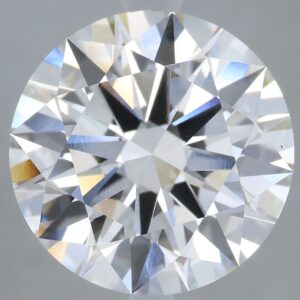 4.58 carat, G colour, VS1 clarity, Round shape, Lab Grown Diamond.