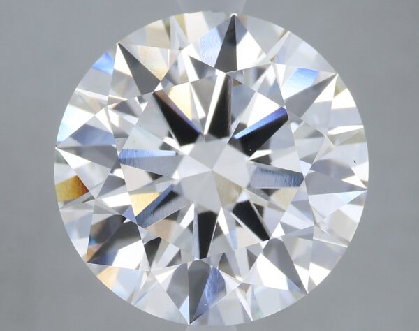 4.58 carat, G colour, VS1 clarity, Round shape, Lab Grown Diamond.