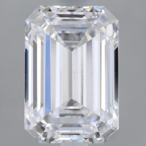 2.04 carat, D colour, VS1 clarity, Emerald shape, Lab Grown Diamond.