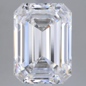 2.58 carat, D colour, VS1 clarity, Emerald shape, Lab Grown Diamond.