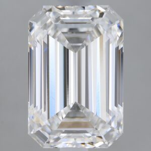 2.09 carat, E colour, VS1 clarity, Emerald shape, Lab Grown Diamond.