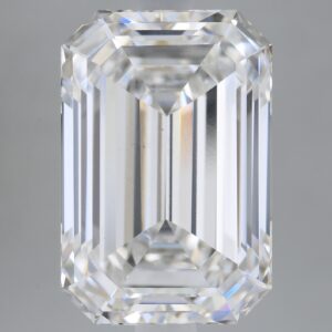 4.04 carat, E colour, VS1 clarity, Emerald shape, Lab Grown Diamond.