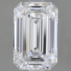 2.09 carat, E colour, VS1 clarity, Emerald shape, Lab Grown Diamond.