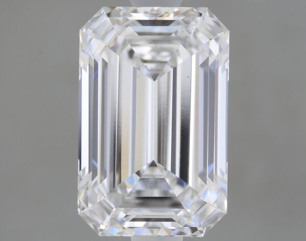 2.09 carat, E colour, VS1 clarity, Emerald shape, Lab Grown Diamond.