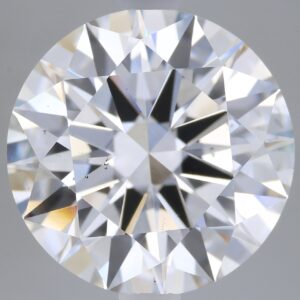3.06 carat, F colour, VS2 clarity, Round shape, Lab Grown Diamond.