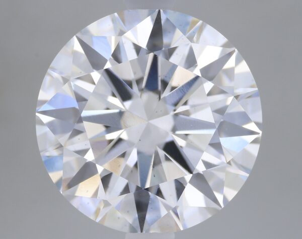 3.02 carat, D colour, VS2 clarity, Round shape, Lab Grown Diamond.
