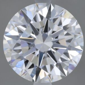 3.37 carat, E colour, VS2 clarity, Round shape, Lab Grown Diamond.