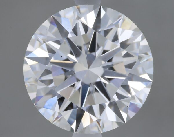 3.37 carat, E colour, VS2 clarity, Round shape, Lab Grown Diamond.