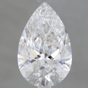 3.09 carat, E colour, VVS2 clarity, Pear shape, Lab Grown Diamond.