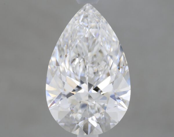3.09 carat, E colour, VVS2 clarity, Pear shape, Lab Grown Diamond.