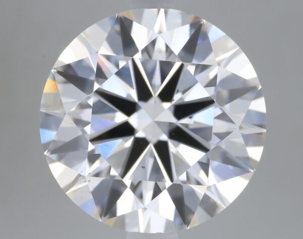 3.33 carat, E colour, VS1 clarity, Round shape, Lab Grown Diamond.