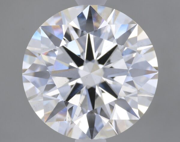 3.04 carat, F colour, VS2 clarity, Round shape, Lab Grown Diamond.
