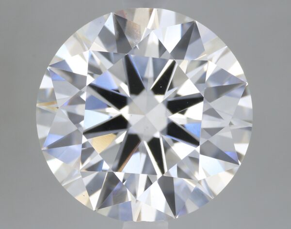 3.34 carat, E colour, VS1 clarity, Round shape, Lab Grown Diamond.