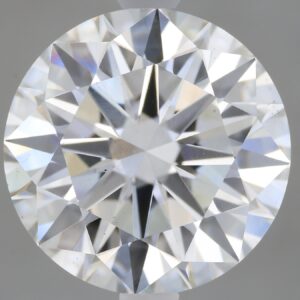 3.53 carat, F colour, VS2 clarity, Round shape, Lab Grown Diamond.