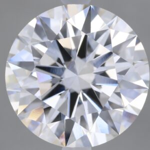 4.02 carat, E colour, VS1 clarity, Round shape, Lab Grown Diamond.